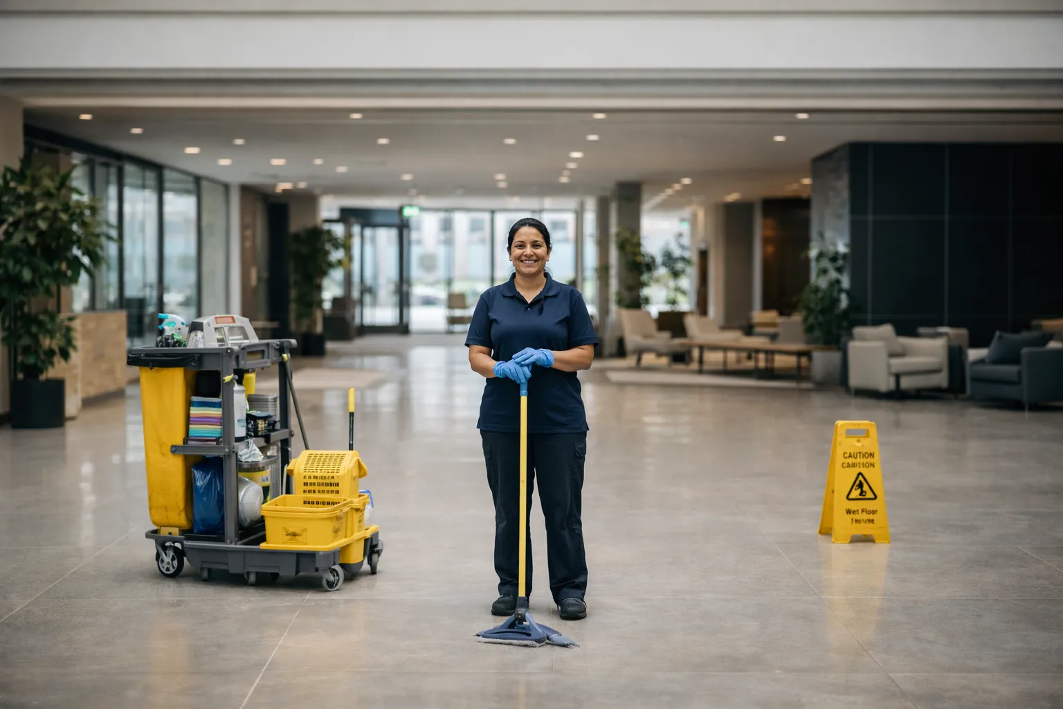 Commercial Cleaning tasks