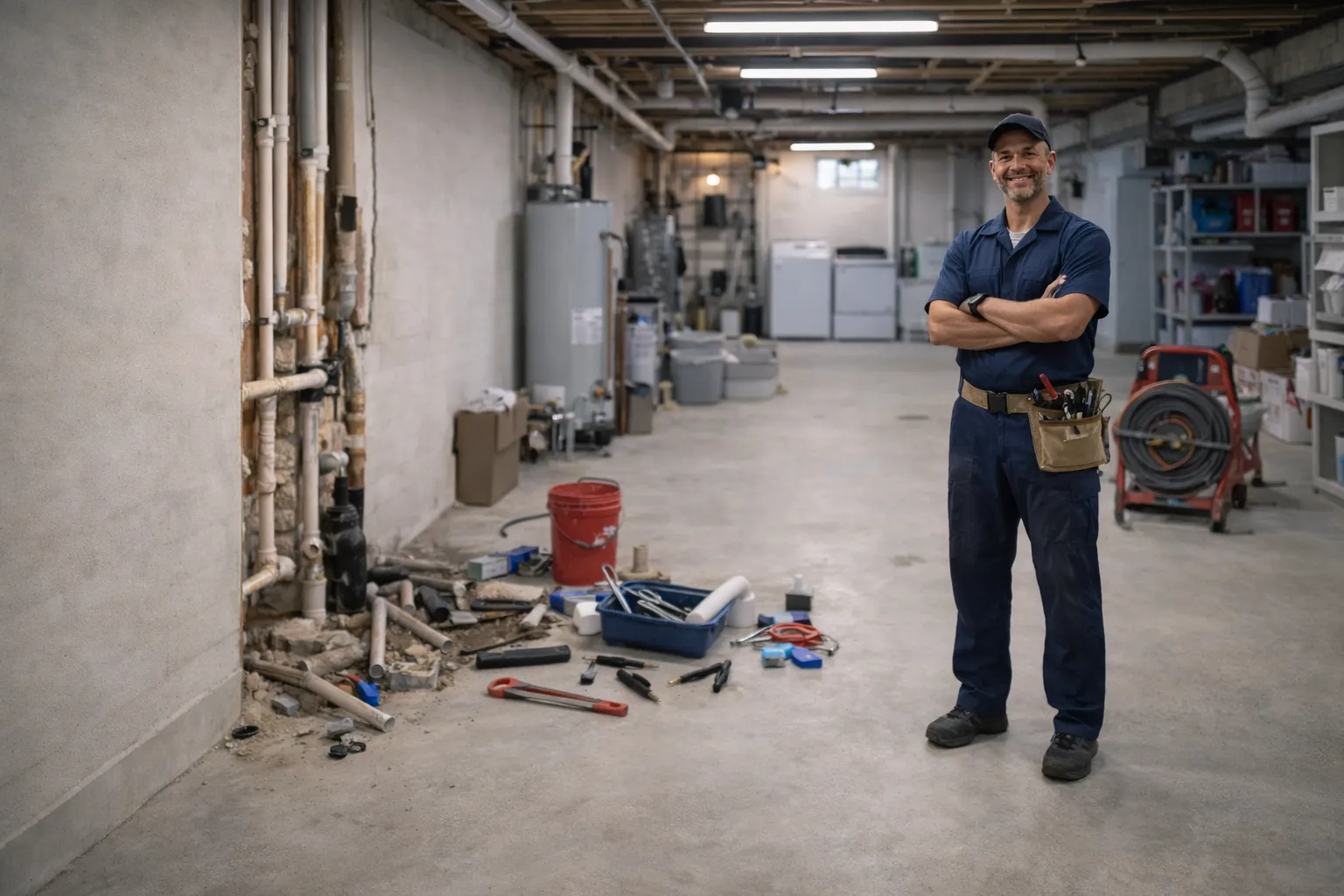 Plumbing tasks